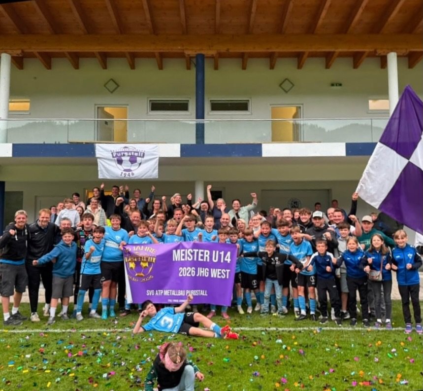 🏆 Wir gratulieren unserer U14 zum Meistertitel! 🏆

Mit einer großartigen Saison ohne eine einzige Niederlage im Frühjahr sicherten sich unsere Burschen den Meistertitel in der JHG West F U14 UPO 2026💜🤍

Herzliche Gratulation an die gesamte Mannschaft, das Trainerteam sowie alle Eltern und Unterstützer zu diesem tollen Erfolg. Wir sind stolz auf euch! 👏🎉