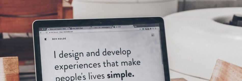 white and black laptop
